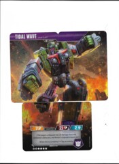 Transformers TCG: Tidal Wave (all 3, P02, P03, P04) promo card